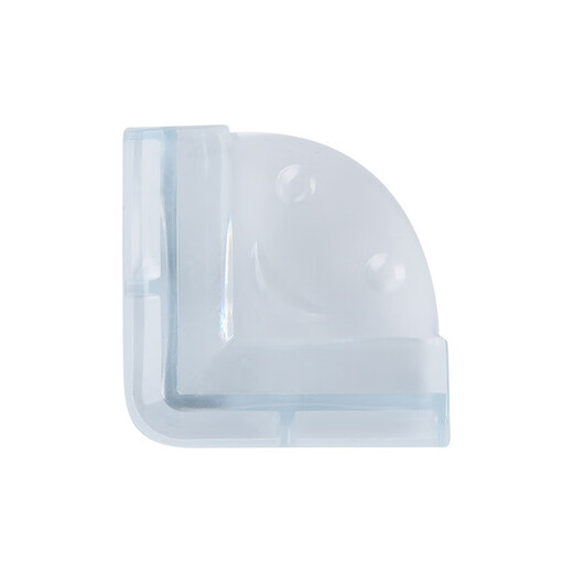 Children's anti-collision angle protection table corner bed corner edge window anti-collision safety angle right angle protective cover transparent silicone sticker T-shaped--4 packs