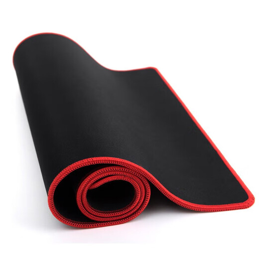 LINGSHE коврик для мыши 800*300*3 очень большой утолщенный офисный игровой коврик для мыши коврик для студенческого стола прецизионная фиксация краев моющаяся P70 чисто черная подарочная коробка