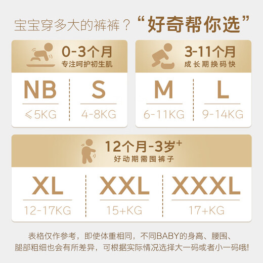 好奇（Huggies）软萌星人柯基裤纸尿裤M38片(6-11kg)尿不湿【软糯贴贴】