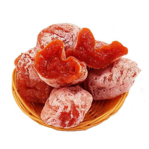 I Shandong round persimmon cake homemade candied persimmon cake 2 Shaanxi Fuping Shuangjiangdiao persimmon cake in bulk 1-5 Jin Jin equals 0.5 kg small package 3 Jin Jin equals 0.5 kg packed round persimmon cake