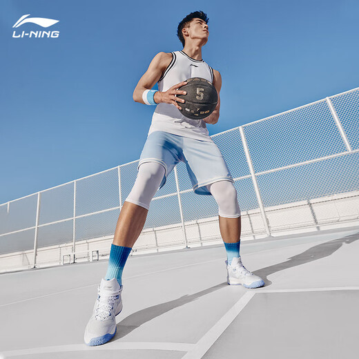 Li Ning Light Speed ​​1.0丨Basketball Shoes Men's Shoes Lightweight Breathable Cushioning All-Round Professional Competition Shoes ABAS041