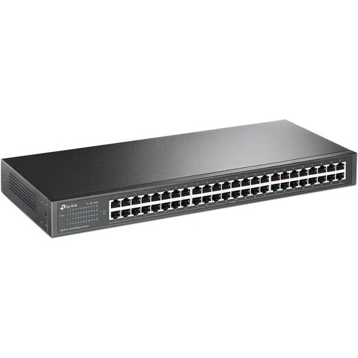 TP-LINKTP-Link TL-SF1048 48-port 10/100Mbps fast Ethernet switch Plug and play Rack-mounted New energy-saving technology