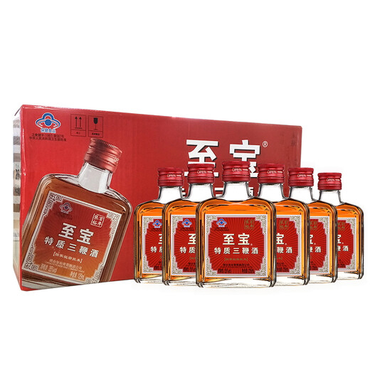 至宝 特质三鞭酒 35度 125ml*6 礼盒装（新老包装随机发货）