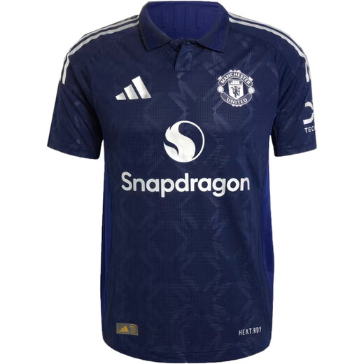 Adidas 24/25 Saison Manchester United Away Player Version Jersey Kurzärärmig T-Shirt-Fußballuniform IU1391 Nr. 7 Mount S