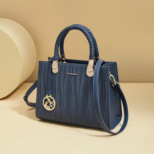 Red Dragonfly (RED DRAGONFLY) women's bag light luxury first-layer cowhide shoulder handbag as a Valentine's Day, New Year's and birthday gift for mom