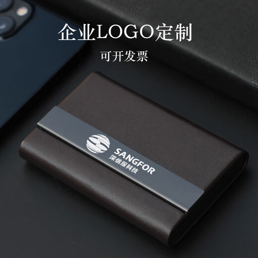Caja de tarjetas de negocios para negocios para hombres Microfibra de microfibra Rips de tarjetas de visita resistente a la ropa para hombres Mujerías de tarjetas de visita de alta gama para hombres con elegante tarjeta de presentación de negocios negro alrededor de 23 piezas