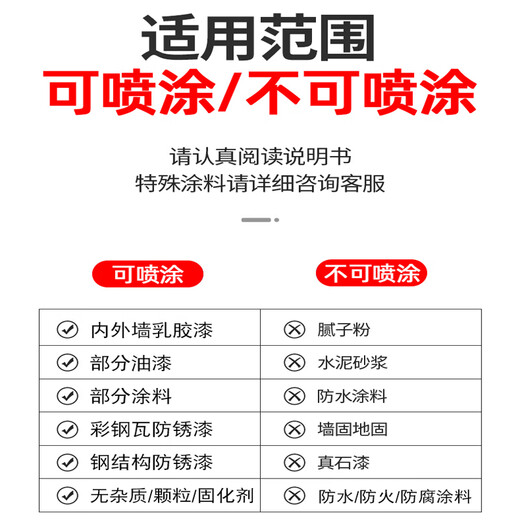 蒂凡（DIFAN POWER TOOLS）电动高压无气喷涂机柱塞机乳胶漆喷漆机内外墙涂料喷涂机喷油漆机 DF-690不锈钢泵体（3200w）