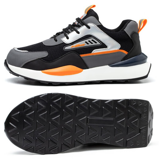 Raydlinx Layton Labour Protection Shoes Herren-Laptop Anti-Smash Anti-Puncture Leichtgewichts-resistente Sicherheitsschuhe Arbeitschuhe atmungsaktive Baustelle Kleidung-resistent