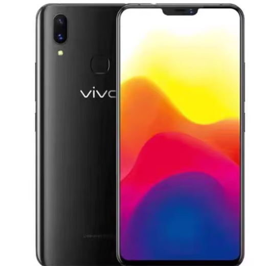 vivo X21 全面屏 双摄美颜拍照 游戏手机 二手手机  全网通 冰钻黑 6+64 8成新