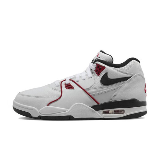 耐克（NIKE）篮球鞋男鞋2025夏季新款运动鞋AIR FLIGHT 89简版AJ4休闲鞋板鞋 FD9928-101白红 40.5