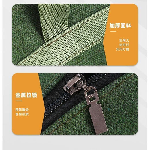 Mizuki style tool bag thickened canvas wear-resistant hardware tools electrician auto repair bag large and small handbag storage bag 24cmx11cm
