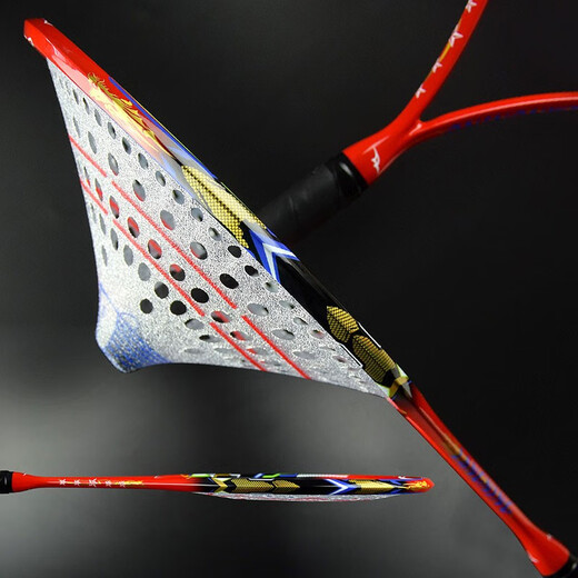 Roning professionnel Tai Chi Soft Racket Ensemble 168 Trou Full Carbone Débutors d'âge moyen et de fitness âgé 655 Surface de motif multi-trous 168 trou Tai Chi Fish (Set)
