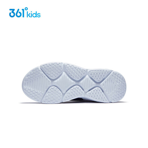 361 children's shoes Children's running shoes Four seasons for boys and girls 3-14 years old to boost technology knob running shoes Blue 34