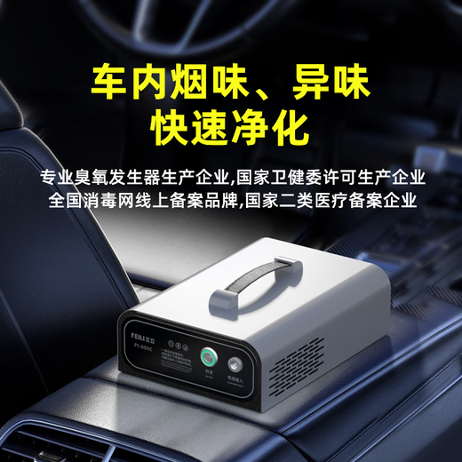Feili Automotive Intelligent Ozone Disinfection Machine Negative Ion Air Disinfection, Sterilization and Deodorization Generator FL-805QS FL-803C (Car Household Disinfection and Deodorization)