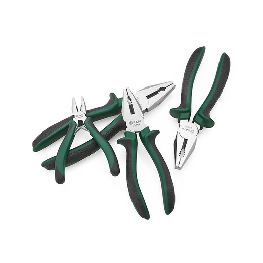 SATA wire cutters, diagonal pliers, needle nose pliers, water nose pliers, 4-piece pliers set 09912A (replacement for 09912)