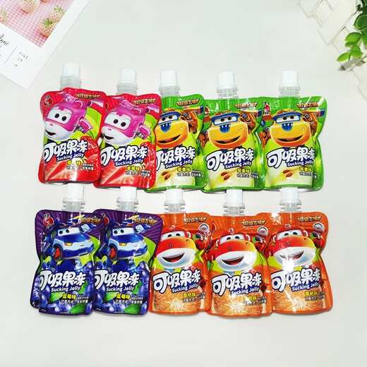Jelly Crayon Shin-Shin Suckable Adecuado para Summer 8090 snacks para niños nostálgicos para niños con verano 0 alimentos grasos 680g*1 bolsa de gelatina chupable