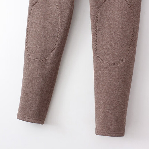 An Zhenxue warm clothes for the elderly, grandma clothes, autumn and winter clothes, middle-aged and elderly women's clothes, mother clothes two-piece set 4055-860 Khaki 3XL recommended 120-140Jin Jin equals 0.5 kg