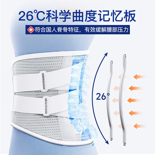 ZEAMO Japanese medical grade waist support belt, lumbar disc herniation, low back pain, lumbar muscle strain, sedentary artifact for men and women