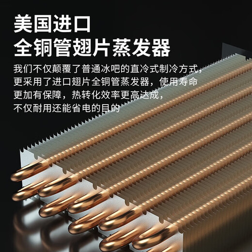 BAIKAILUN frequency converter wine cabinet dual temperature constant temperature red cabinet home living room ice bar office tea refrigerator double door office thin zero embedded bench refrigerator embedded glass refrigerator mirror dual temperature red wine + ice bar 112 bottles thin section