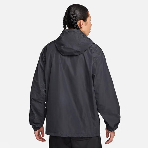 Nike (Nike) Herrenjacke 2025 Sommer Neue lose gewebte Sportstickerei