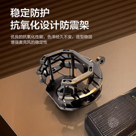 Wise Country Recording Studio Sound Quality Computer Microphone Dynamic Desktop Sound Card Live E-Sports Capacitor Game Mike K Song Radio Anchor Equipment Microphone Desktop Speaker Notebook 3.5