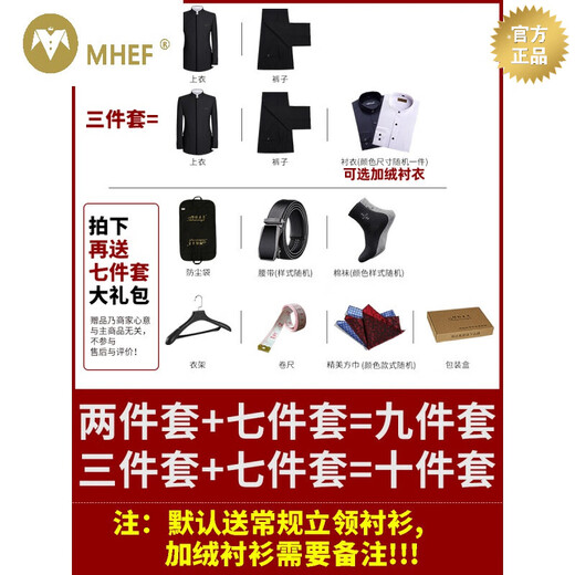 Mhef NUEVO Spring y Autumn Zhongshan Suit Men's Chinese Stand-Up Tuit Banquet Slim China Vestido de novia chino Tibetan Blue 698 Mingbu Set 170/106