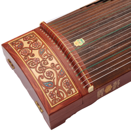 
Dunhuang brand Dunhuang Guzheng 694KK series Teshi Ancient Yi Sumu solid wood performance grade examination banana window night speech overflowing with colorful S94MLL golden years (full set of accessories)