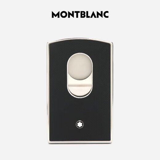 Montblanc Montblanc Craftsman Black Hard Shell Visitenkarte Clip 116390 Chinesischer Valentinstagsgeschenk