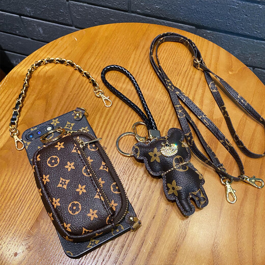 
Coin wallet Huawei p50/p40pro mobile phone case mate50pro crossbody p60 lanyard nova11 Honor 80 simple small flower oblique rope other models notes