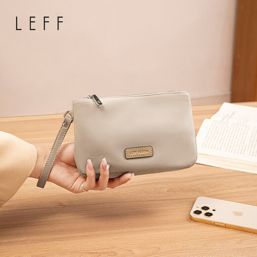 LEF Encore Red New Damen Brieftasche kleine Tasche Intellektuelle elegante einfache Handgelenk Handy Pack Geschenk Milk Tee Aprikose-Can-Ständer iPhone14