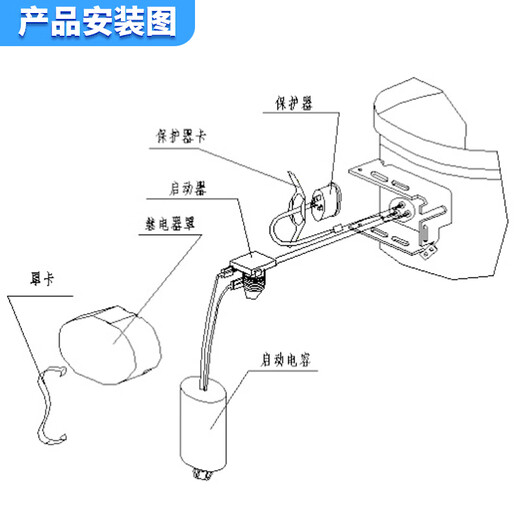 Dongbei (Donper) Compresseur Refrigérateur Réfrigérateur Machine de crème glacée Accessoires électriques R134A Fluidage de travail Compresseur Domestic Professional Refrigération Industrie légère Marque 1050W Capacité de réfrigération NE6210CZ