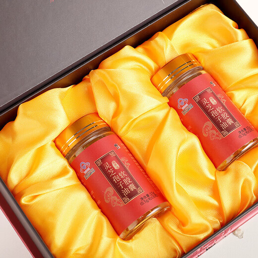 
Revise Ganoderma lucidum spore oil soft capsule gift box for adults, middle-aged and elderly people to enhance immunity, spore powder extract nutritional and nourishing gift box 6 boxes [Expiration date of 26 years and April]