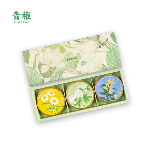 青稚【官方】青稚护手霜秋冬润泽修护干燥肌肤经典花香礼盒 经典花香 小罐(6款香型各一)
