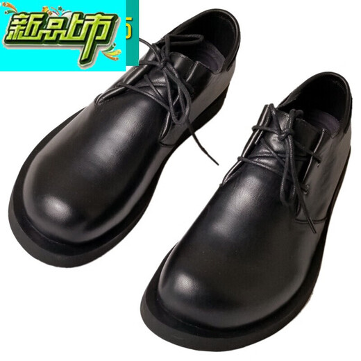 McDie Legend Business Casual's Men's Retro Big Head Skin Chaussures Chaussures en cuir masculin Sole Sole rond Toe à main
