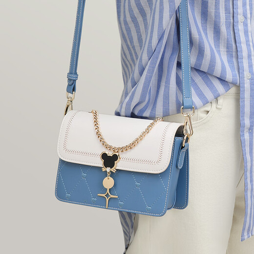 Love Cow Leder Bag Damenbeutel Crossbody Body Umhängetasche kleiner Quadratbeutel Geburtstag Chinesisches Valentinstag Geschenk für Freundin