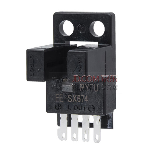 日本进口原装OMRON欧姆龙EE-SX感应器小型光电开关传感器 EE-SX674 NPN输出 4线5-24VDC