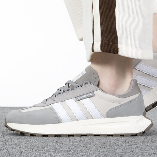 
Adidas (adidas) Clover Men's Shoes RETROPY E5 Summer New Fashion Retro Sneakers Wear-resistant Light Casual Shoes GY9922/meter/gray/white 42 Shoes with 260mm length