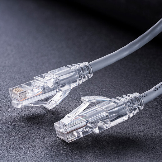 Pulian (TP-LINK) Netzwerkkabel der Kategorie 5e, 5 Meter, CAT5e-Gigabit-Netzwerkkabel, Technik, Heimcomputer, Breitbandüberwachung, ungeschirmter 8-adriger Twisted-Pair-Stecker, fertiger Jumper EC5e-5 (grau)