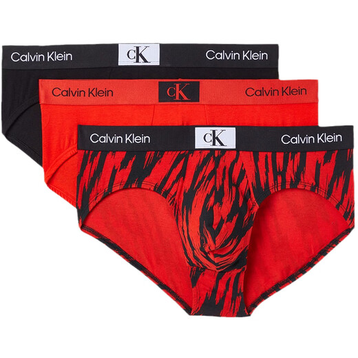 Calvin Kleins erste Wahl Urlaubsgeburtstagsgeschenk für Valentinstag CK Calvin Crane Herren einfache 3-teilige Dreieck Schwarz/Schwarz/grau DXT S