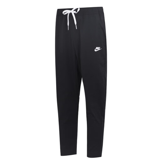 Nike (Nike) Sports Suit Men's 25 Spring New Casual Running Training Woven Chaqueta Top pantalones sueltos Conjunto de 2 piezas Tocante negro + pantalones tejidos negros Traje de secado rápido S/165 [Peso recomendado 90-110Jin [Jin equivale a 0.5 kg]]