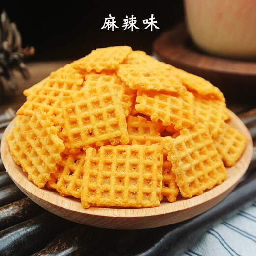 威尼特陕西特产锅巴麻辣味老式整箱商用零食小包装 麻辣味(买1+1 发2斤)