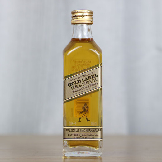 野格 百利甜 伏特加威士忌朗姆酒小瓶酒版鸡尾酒便利店调酒 尊尼获加金牌珍藏威士忌50ml*1瓶