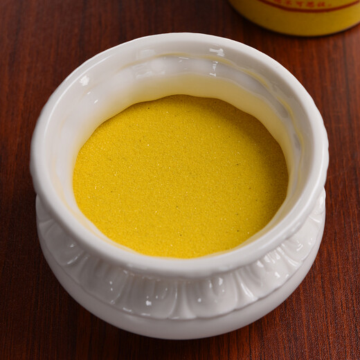 Dai Yutang Buddhist supplies incense ash powder incense ash sand incense burner special sand insert incense ash incense rubbing incense seal household offering incense soil incense supplies D99-88E A jar of diamond sand incense ash
