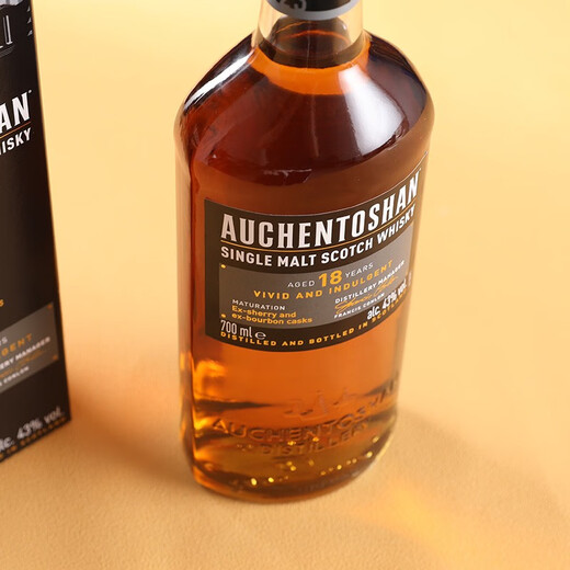 Auchentoshan 18 Jahre Scottish Wine Geschenkbox Single Malz Whisky 700 ml Auchentoshan 18 Jahre