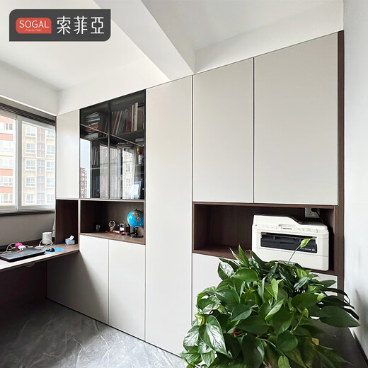 Sofia Wardrobe Whole House Customization Bedroom Furniture Integrated Wardrobe Shoe Cabinet Sideboard TV Cabinet Combination Privileged Deposit 20 Whole House Beauty Package Price