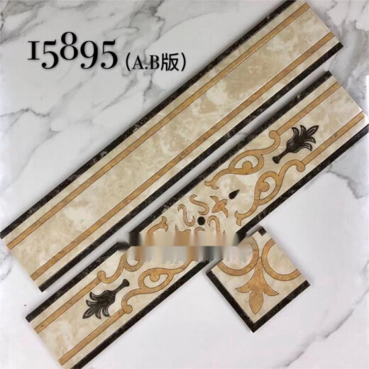 Goldegoldverlagte 800x150 Wellenleiter Draht Esszimmer Taille Wohnzimmer Marmor Kante Schlafzimmer Kante Streifen Foshan Keramikfliesen 20801