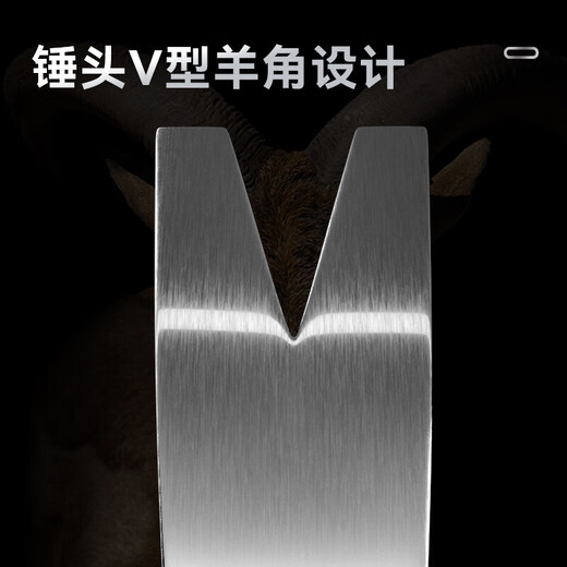 Deli fiber handle claw hammer multi-purpose nail hammer iron hammer fiber handle claw hammer fiber handle claw hammer 0.75KG DL5003