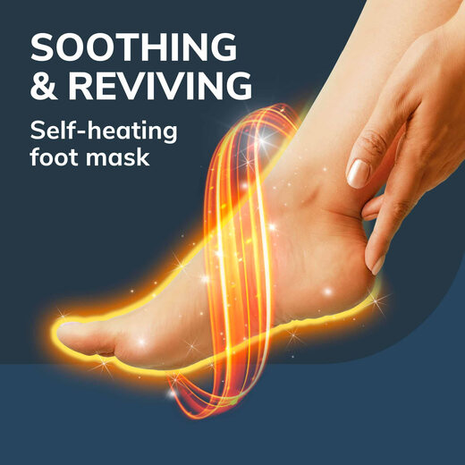 Dr. Scholl's Foot Mask Unisex Revitalizing Disposable 3 Pack