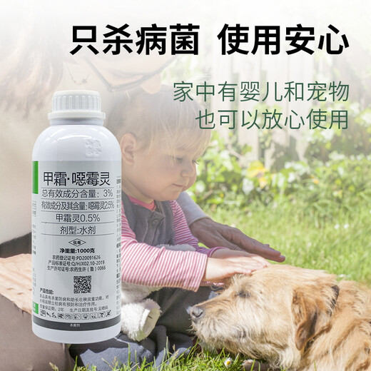 Hymexazole fungicide orchid soil disinfection succulent root rot black spot black spot orchid root rot special pesticide pesticide fungicide 30g