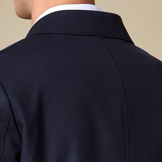 
Antonio [high-string worsted 100% wool] men's high-end jacket mid-length coat business executive trench coat
